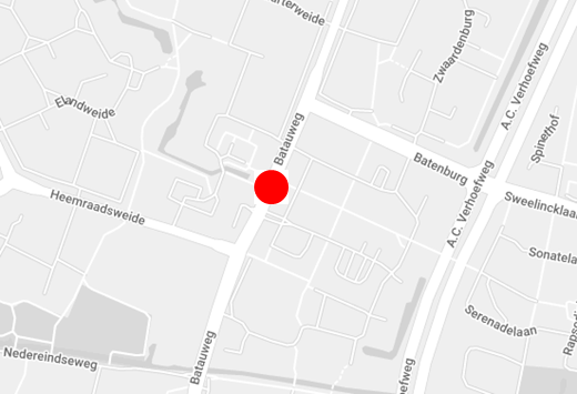 Kaart locatie 1 ter hoogte van het Muntplein